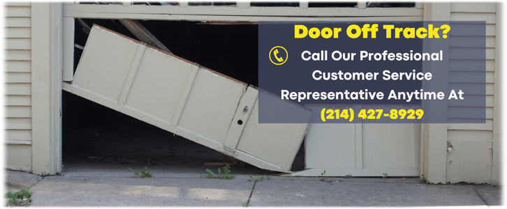 Garage Door Off Track Dallas TX (214) 427-8929